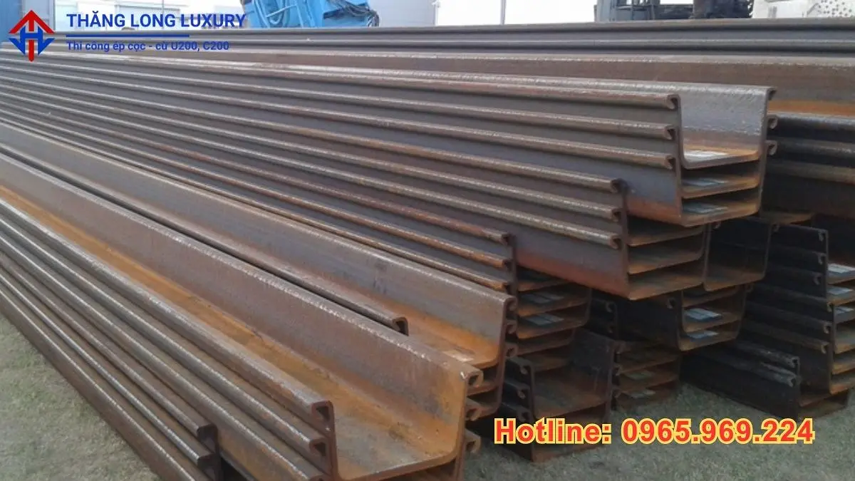 Giá thuê cừ U200 mới nhất năm 2026