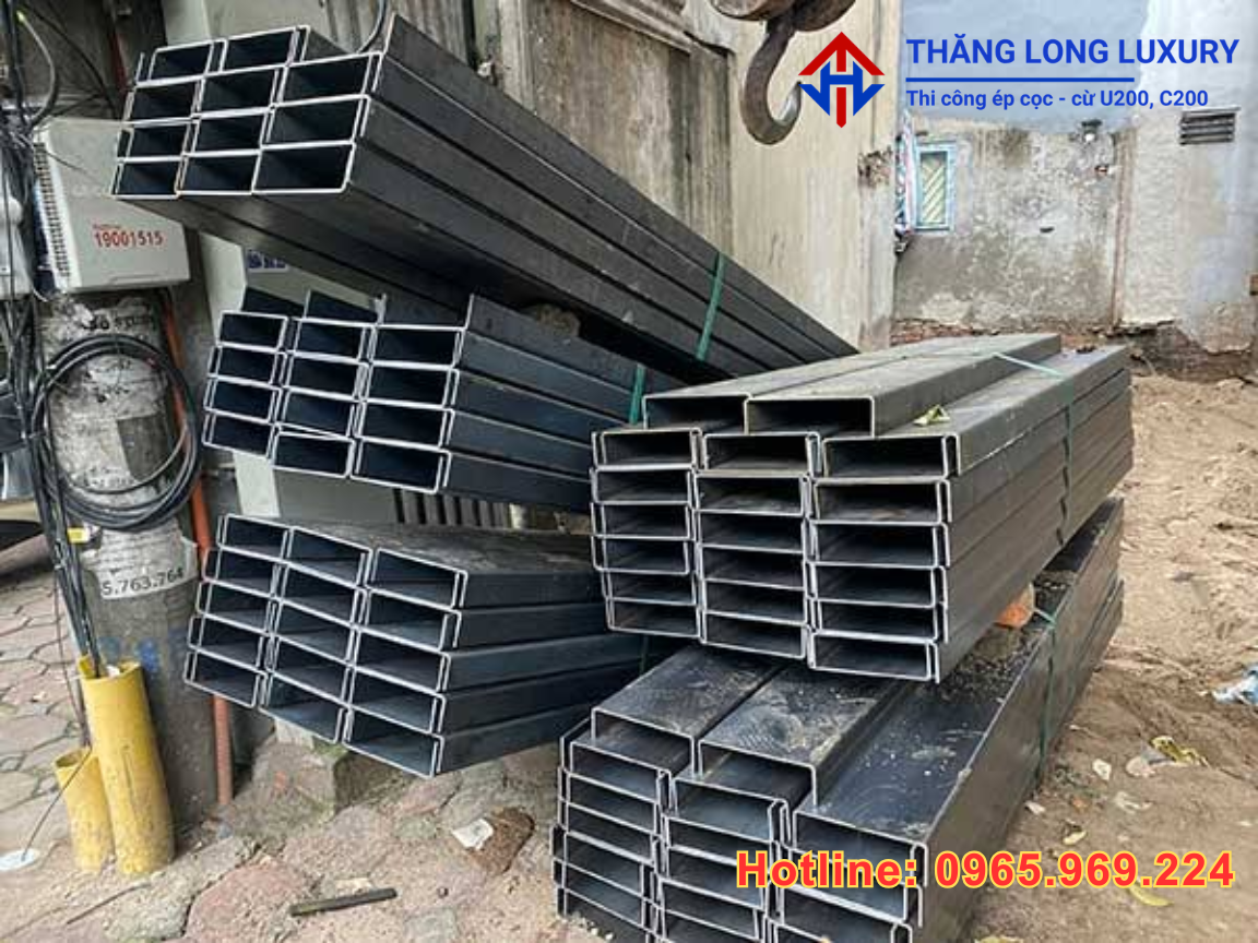 Cho thuê cừ U200 miền bắc